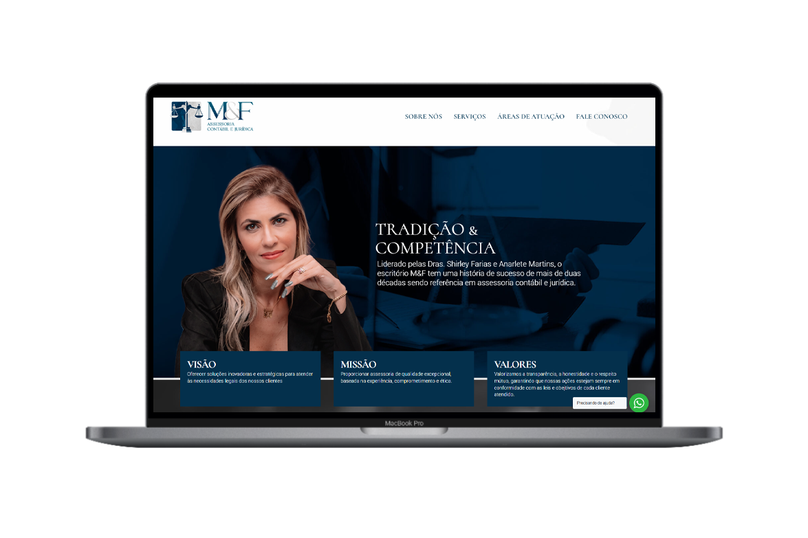 Dra. Shirley Farias — Presença digital
